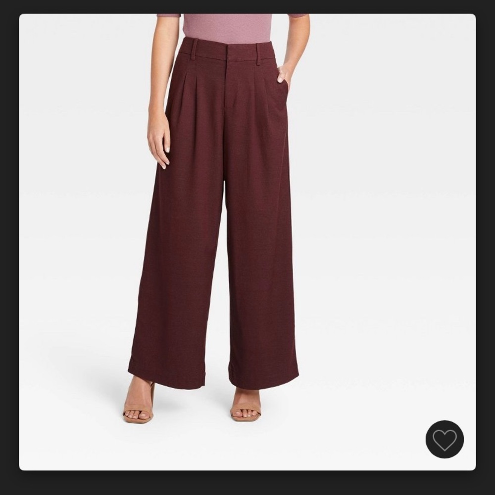 Maroon trouser